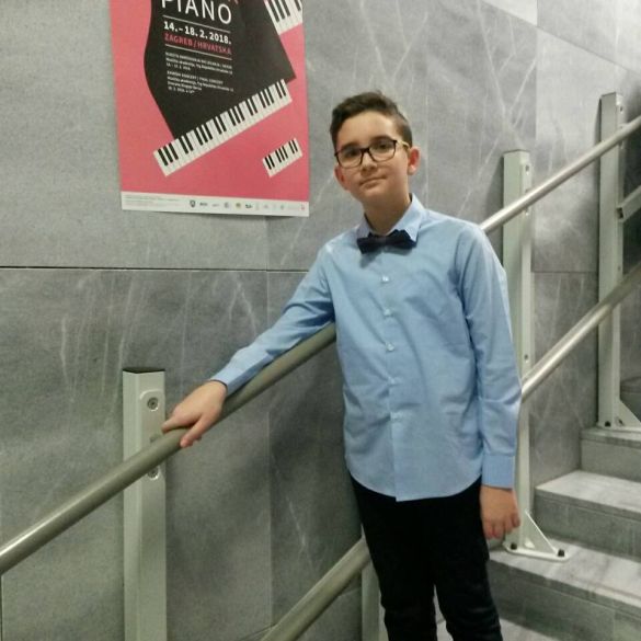 Josip Gregurić među 'mladim virtuozima' na natjecanju u Zagrebu