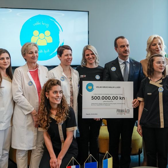 Veliki krug malih ljudi - Inicijativa liječnika i medicinskih sestara prikupila pola milijuna kuna