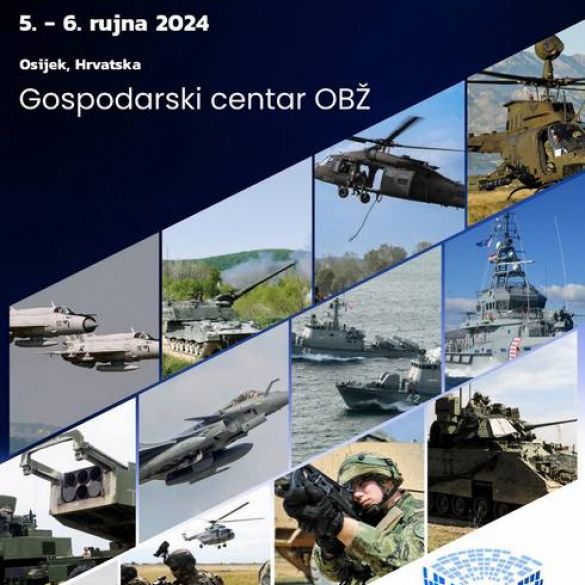 Hrvatska vojska na Sajmu sigurnosti i obrane DEFCROS u Osijeku
