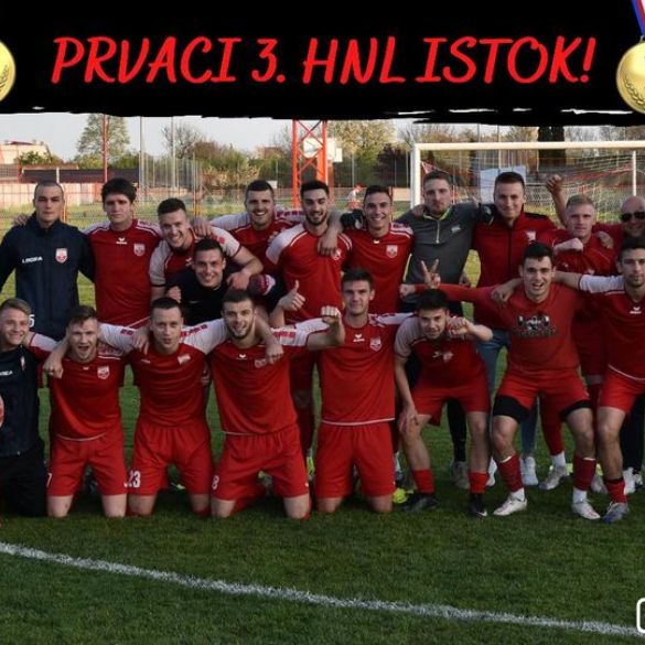 Belišće prvak treće Hrvatske nogometne lige - istok