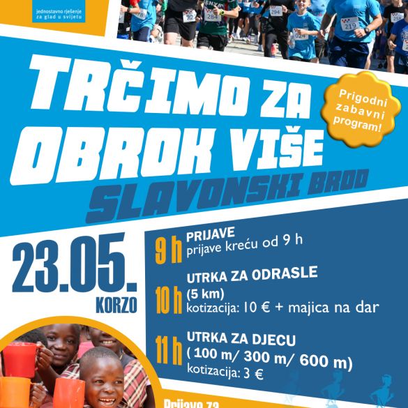 Humanitarna utrka Marijinih obroka “Trčimo za obrok više”