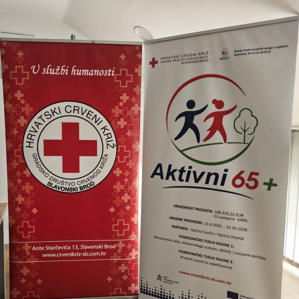 Novi dvogodišnji projekt Gradskog društva Crvenog križa