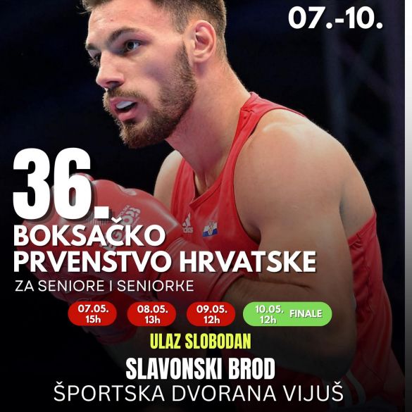 Slavonski Brod domaćin 36. Prvenstva Hrvatske u boksu 