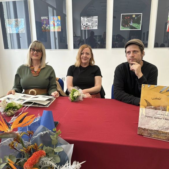 Predstavljena ilustrirana knjiga Sunce djever i Neva Nevičica