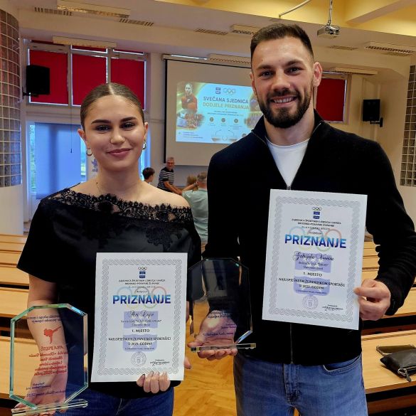 Ana i Gabrijel najuspješniji sportaši Brodsko posavske županije 