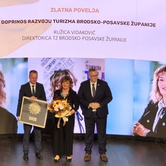Ružica Vidaković dobitnica zlatne povelje za doprinos razvoju turizma
